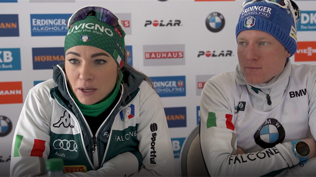 Dorothea Wierer e Lukas Hofer in coro: "Questa vittoria ci dà grande fiducia per il Mondiale" Dorothea Wierer e Lukas Hofer in coro: "Questa vittoria ci dà grande fiducia per il Mondiale"