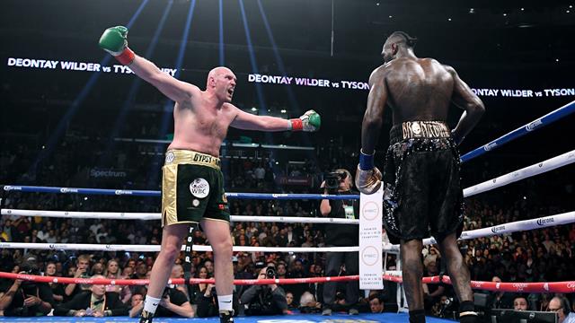 Un "rematch" entre Fury et Wilder prévu en février 2020