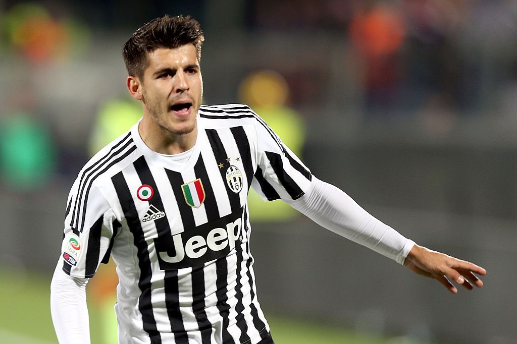 Morata - Fiorentina-Juventus - Serie A 2015/2016 - Getty Images