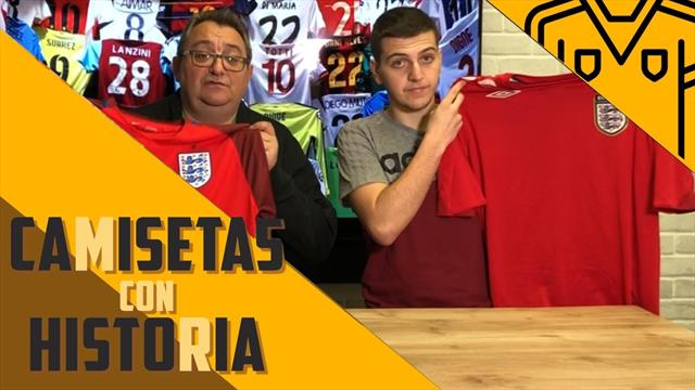 Camisetas con historia: El color de la suerte para los inventores del fútbol - La Selección Inglesa Camisetas con historia: El color de la suerte para los inventores del fútbol - La Selección Inglesa