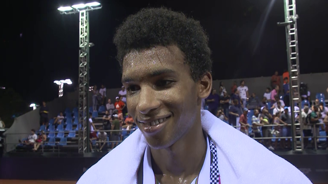 Auger-Aliassime : "Un match formidable, du début à la fin" Auger-Aliassime : "Un match formidable, du début à la fin"