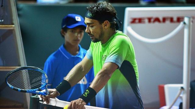 Argentina Open: Cecchinato ai quarti, Fognini out Argentina Open: Cecchinato ai quarti, Fognini out