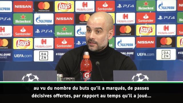 8es - Guardiola dithyrambique au sujet de Bernardo Silva 8es - Guardiola dithyrambique au sujet de Bernardo Silva