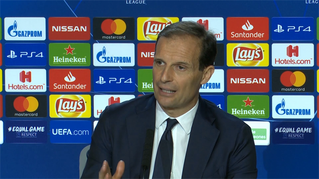 Allegri: "Abbiamo sbagliato il secondo tempo come squadra" Allegri: "Abbiamo sbagliato il secondo tempo come squadra"