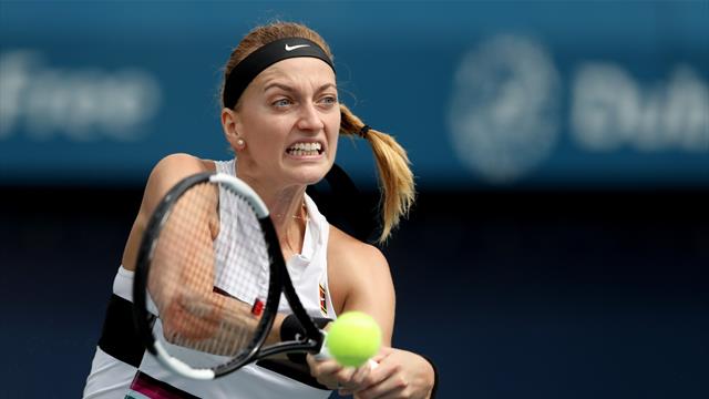 Kvitova n'a pas perdu de temps