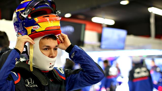 Albon keeps Toro Rosso on top in testing