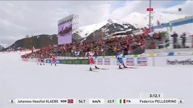 Pellegrino argento mondiale: che duello con Klaebo! Pellegrino argento mondiale: che duello con Klaebo!