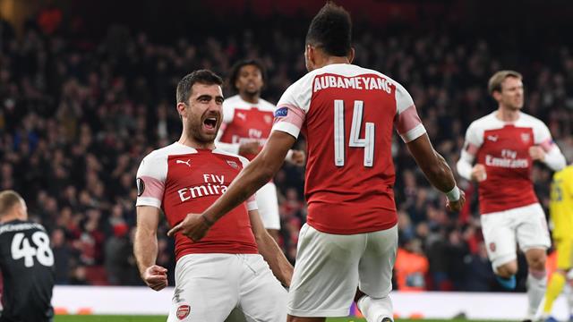 Arsenal renverse le BATE Borisov, Naples et Valence n'ont pas tremblé