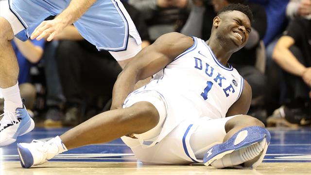 Así fue la rotura de zapatilla y la absurda lesión del esperado Zion Williamson Así fue la rotura de zapatilla y la absurda lesión del esperado Zion Williamson