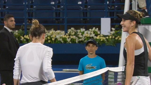 Bencic a fait craquer Halep Bencic a fait craquer Halep