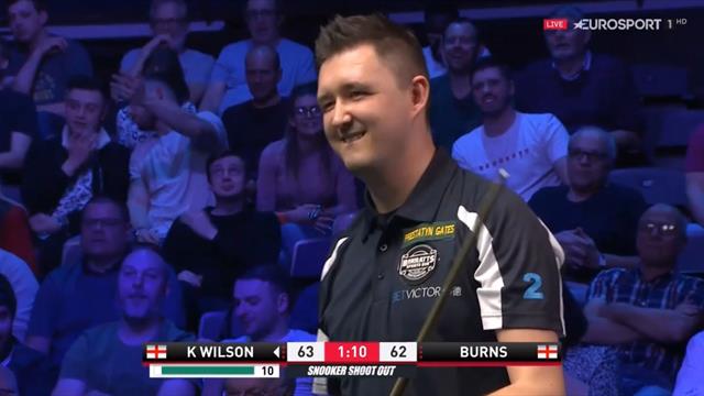 Drama on black as Kyren Wilson snatches win in Snooker Shoot Out Drama on black as Kyren Wilson snatches win in Snooker Shoot Out