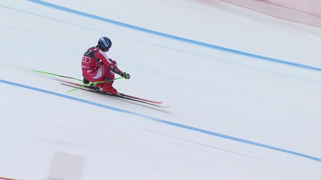 Un super-G moyen et un genou qui finit en vrac : Schwarz a vécu un enfer Un super-G moyen et un genou qui finit en vrac : Schwarz a vécu un enfer