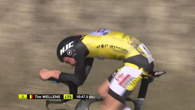 Tim Wellens vince anche la cronometro e si conferma leader della Ruta del Sol Tim Wellens vince anche la cronometro e si conferma leader della Ruta del Sol