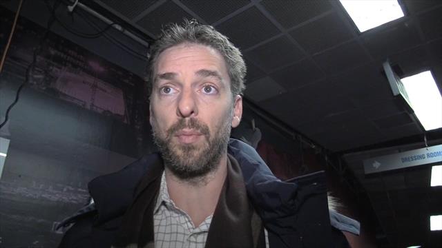 Pau Gasol, desanimado ante su falta de minutos: "Es decepcionante" Pau Gasol, desanimado ante su falta de minutos: "Es decepcionante"
