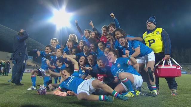 Italia-Irlanda 29-27, 1° storico successo delle azzurre nel 6 Nazioni contro le irlandesi Italia-Irlanda 29-27, 1° storico successo delle azzurre nel 6 Nazioni contro le irlandesi