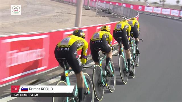 Martin und Team Jumbo - Visma gewinnen Mannschaftszeitfahren Martin und Team Jumbo - Visma gewinnen Mannschaftszeitfahren