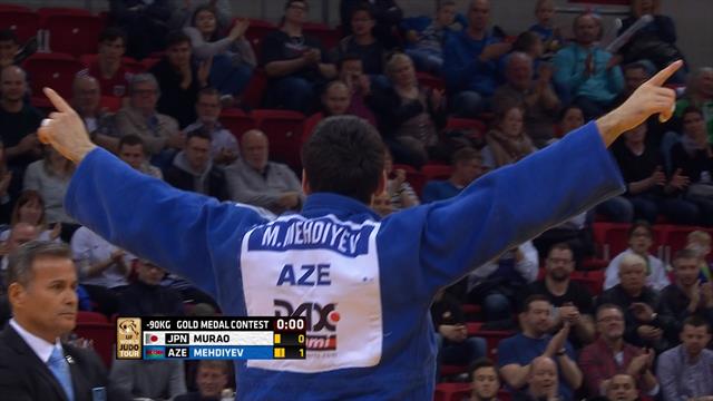 Mehdiyev se lleva la medalla de oro en la categoría de menos de 90 kilos; Sherazadishvili eliminado Mehdiyev se lleva la medalla de oro en la categoría de menos de 90 kilos; Sherazadishvili eliminado