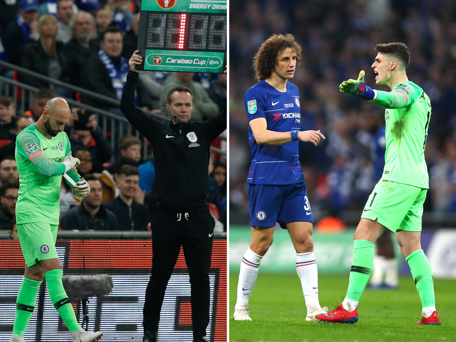 Kepa v Sarri