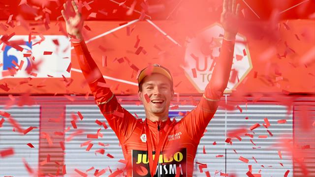 Roglič awarded lead after Jumbo-Visma’s time trial win
