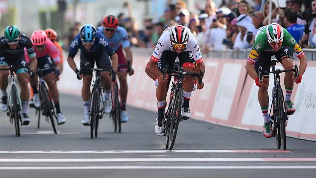 Kristoff-Gaviria, le duo d'UAE régale à domicile