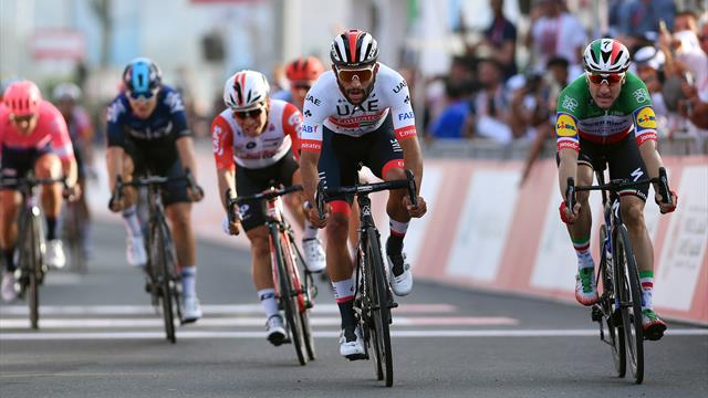 UAE Tour: Gaviria wins sprint on site of upcoming Special Olympics World Games