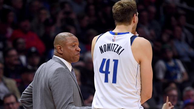La grande classe : Doc Rivers demande un temps mort juste pour rendre hommage à Nowitzki