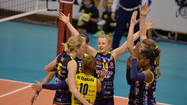 Serie A1: Conegliano vince la regular season, successi anche per Novara e Scandicci