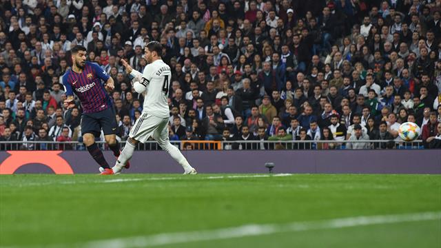 Une accélération de Dembélé, la finition de Suarez et le Barça a calmé Bernabeu
