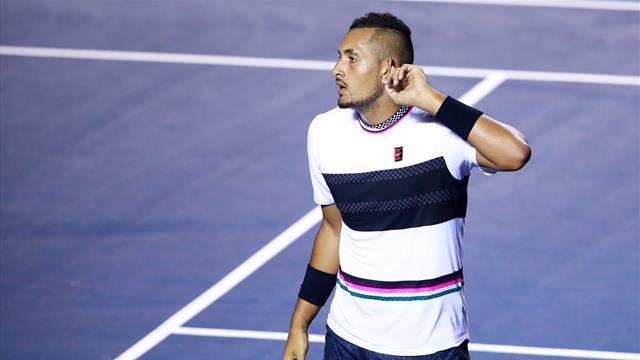 Kyrgios et les sifflets du public : "Les gens paieront toujours un ticket pour me voir"