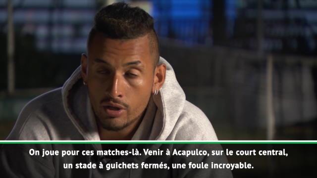Kyrgios : ''Une des meilleures ambiances de ma vie'' Kyrgios : ''Une des meilleures ambiances de ma vie''