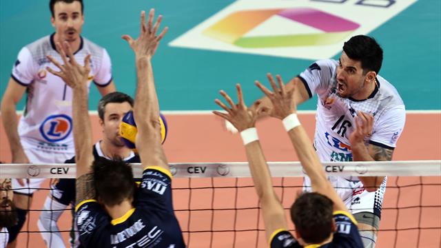 Suivez la Ligue des Champions de volleyball en direct sur Eurosport 2 et Eurosport Player