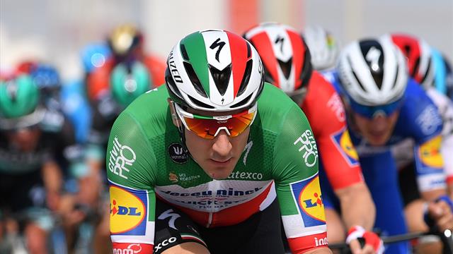 Viviani coiffe Sagan et Gaviria, Yates reste leader