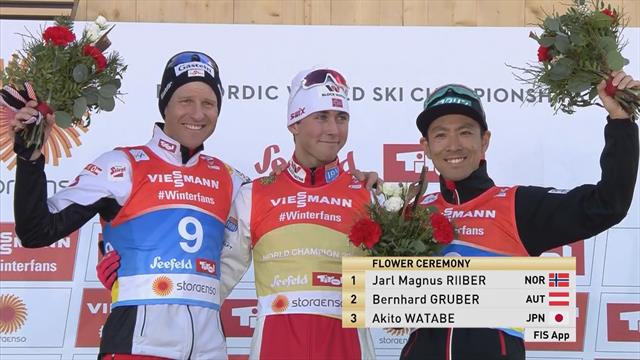 Highlights: Riiber triumphs in Nordic Combined Highlights: Riiber triumphs in Nordic Combined