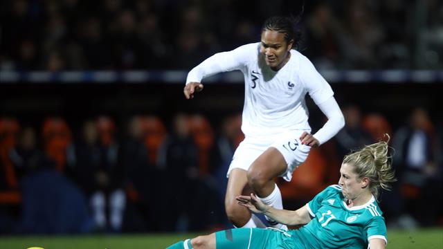 Fin de série pour les Bleues, stoppées par l'Allemagne