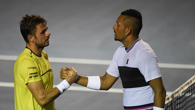 Points de folie, dernier set improbable, sifflets : Kyrgios a joué un sale tour à Wawrinka Points de folie, dernier set improbable, sifflets : Kyrgios a joué un sale tour à Wawrinka