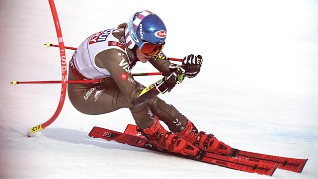 Pour récupérer le gros globe, Shiffrin n'a plus qu'à patienter