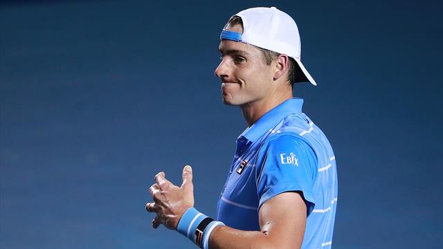 Trois tie-breaks, 3h05 de jeu : Isner et Millman ont fait durer le plaisir Trois tie-breaks, 3h05 de jeu : Isner et Millman ont fait durer le plaisir