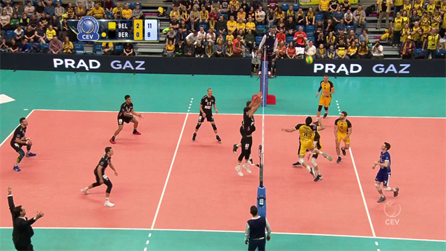 Top 3: Blocks from Matchday 6 of men's CEV Champions League Top 3: Blocks from Matchday 6 of men's CEV Champions League