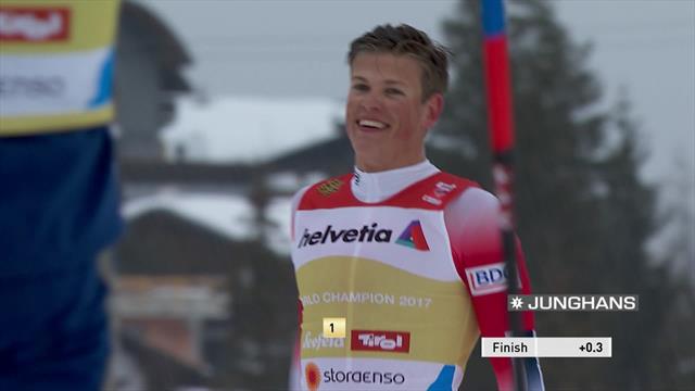 WK Seefeld | Noorwegen verovert goud op 4x10 kilometer relay WK Seefeld | Noorwegen verovert goud op 4x10 kilometer relay