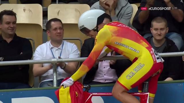 Sebastián Mora, subcampeón del mundo de puntuación en la pista de Pruszkow Sebastián Mora, subcampeón del mundo de puntuación en la pista de Pruszkow