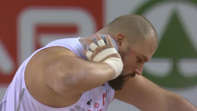 EM-Gold: "Schwätzer" Haratyk stößt elf Zentimeter weiter als Storl EM-Gold: "Schwätzer" Haratyk stößt elf Zentimeter weiter als Storl