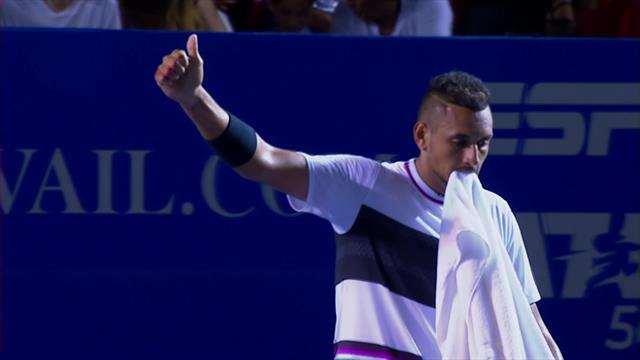 "Où sont les fans de Rafa ?" : Kyrgios s'est encore fait des copains dans le public "Où sont les fans de Rafa ?" : Kyrgios s'est encore fait des copains dans le public