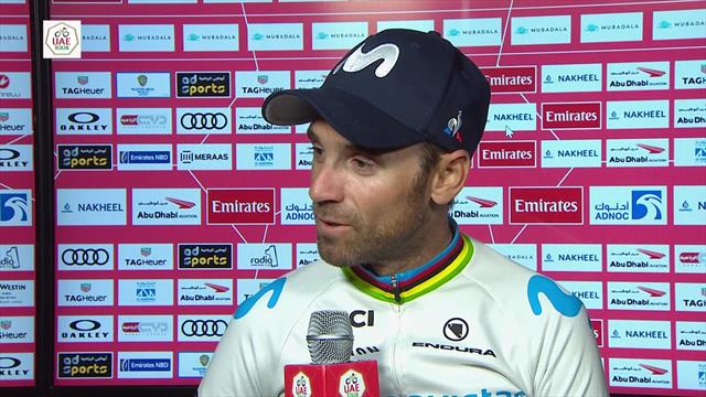 Valverde: "Es war wichtig, die Rundfahrt zu beenden" Valverde: "Es war wichtig, die Rundfahrt zu beenden"