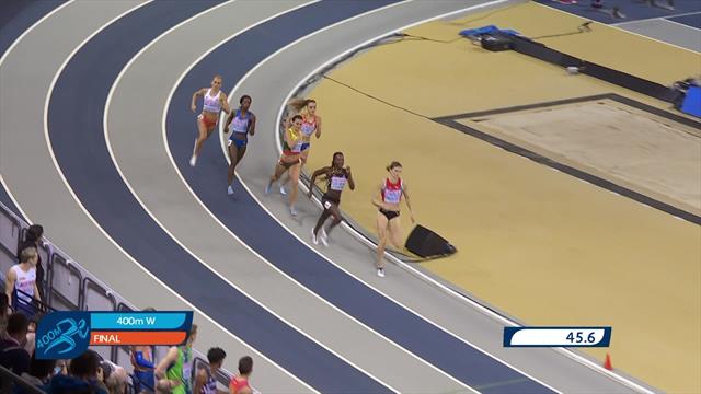 EK Indoor | Brons voor de Witte op 400 meter EK Indoor | Brons voor de Witte op 400 meter