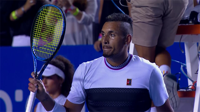 Amorties, coups droits puissants et grand spectacle : Kyrgios avait la main chaude Amorties, coups droits puissants et grand spectacle : Kyrgios avait la main chaude
