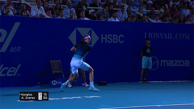 Et pourtant, sur ce lob venu de nulle part, Zverev a régalé Et pourtant, sur ce lob venu de nulle part, Zverev a régalé