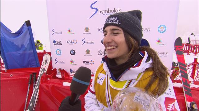 Perrine Laffont feeling great after another globe Perrine Laffont feeling great after another globe