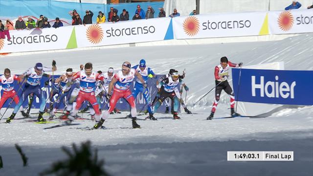 Holund vince la 50 km, Sundby giù dal podio beffato in volata Holund vince la 50 km, Sundby giù dal podio beffato in volata