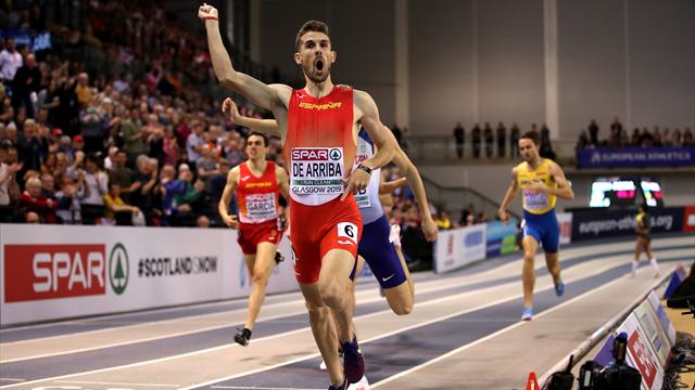 Europeos Glasgow 2019: De Arriba culmina una carrera perfecta con el oro en 800 Europeos Glasgow 2019: De Arriba culmina una carrera perfecta con el oro en 800
