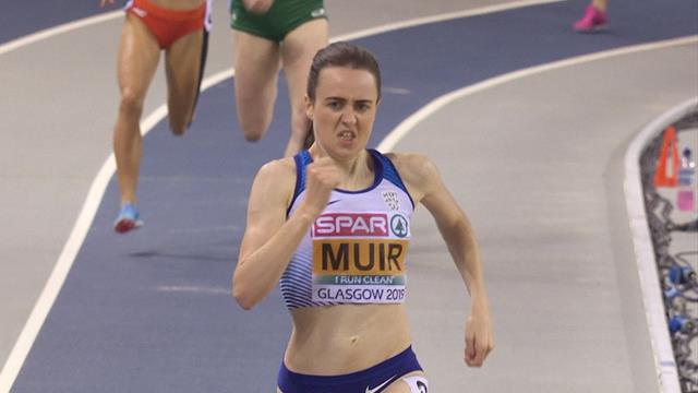 EK Indoor | Muir wint na 3000 meter ook goud op 1500 meter EK Indoor | Muir wint na 3000 meter ook goud op 1500 meter